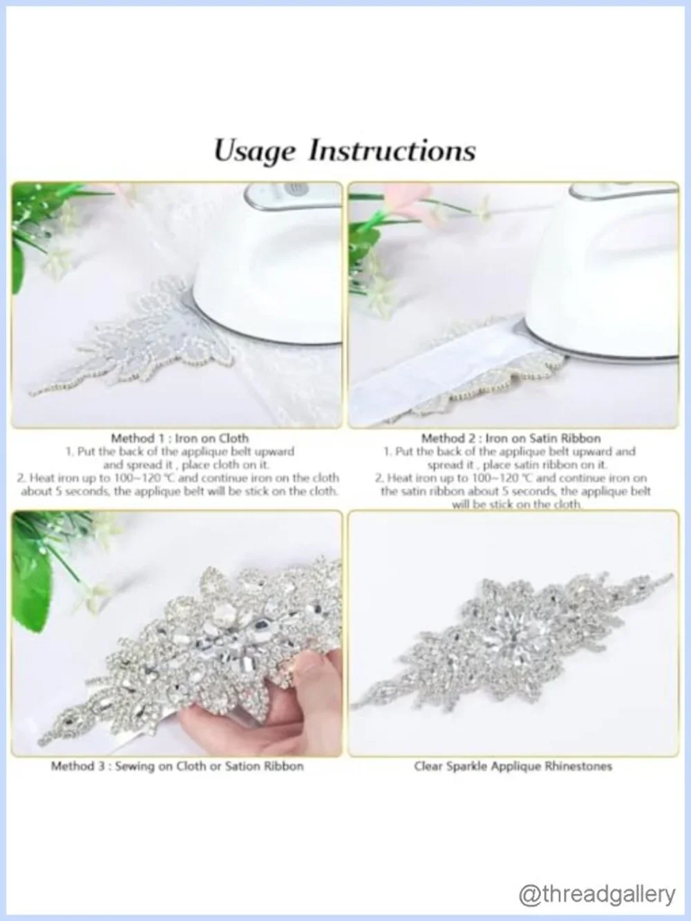 N/A elegant rhinestone